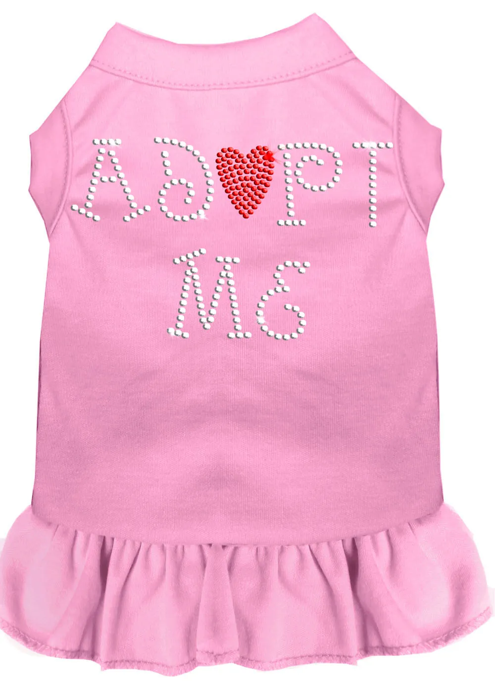 Adopt Me Rhinestone Dress Light Pink Sm