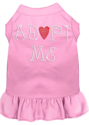 Adopt Me Rhinestone Dress Light Pink Sm