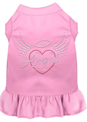 Angel Heart Rhinestone Dress Light Pink Xxxl