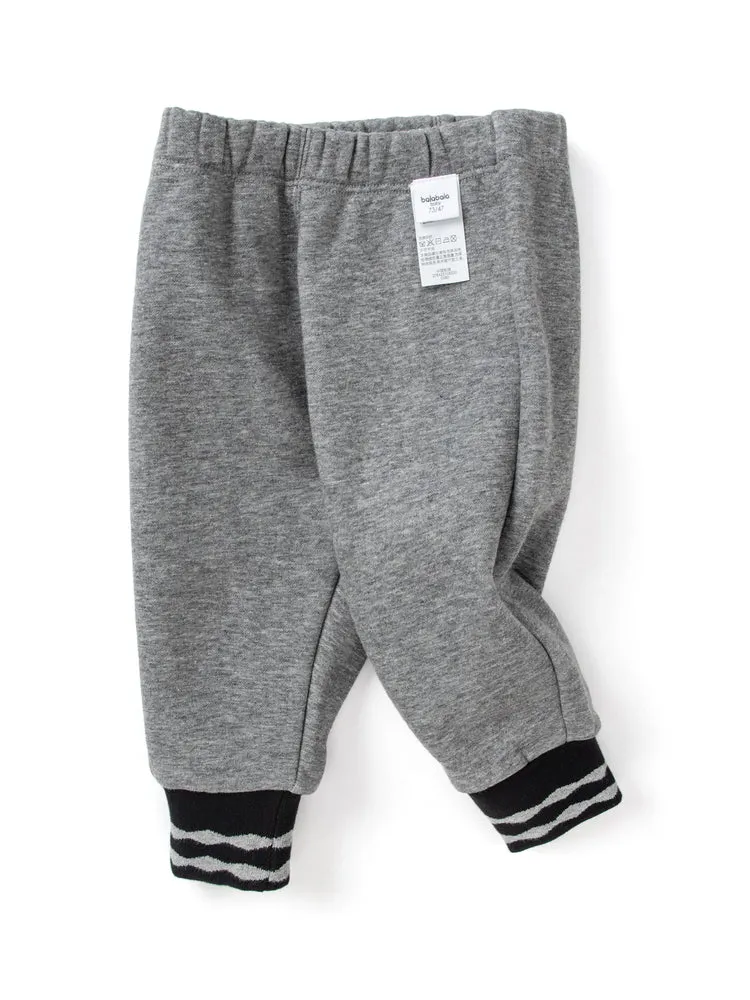 Balabala Baby Jogging Trousers Cut Plush Trousers