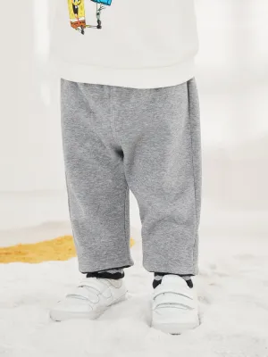 Balabala Baby Jogging Trousers Cut Plush Trousers