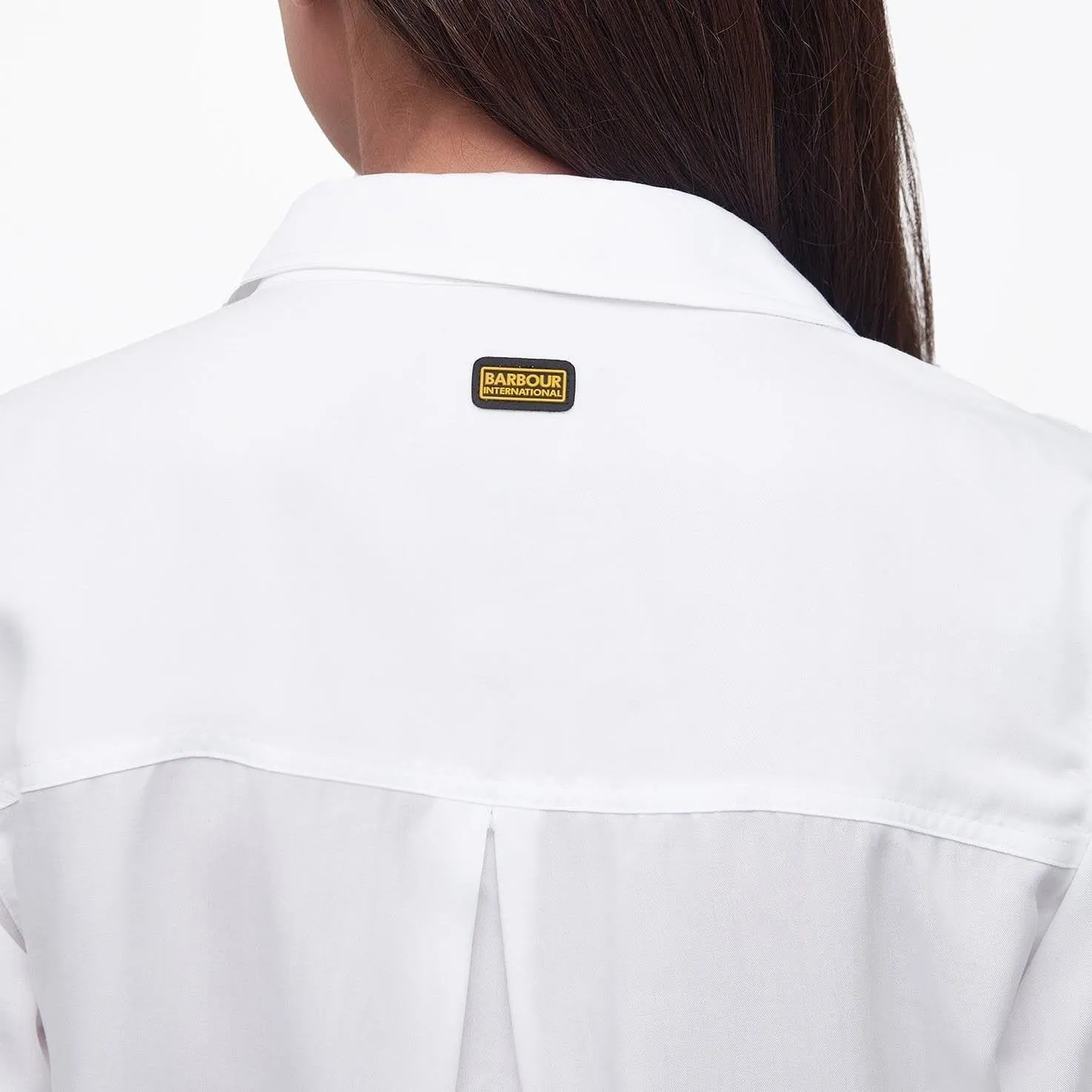 Barbour International Nebula Relaxed Shirt In White