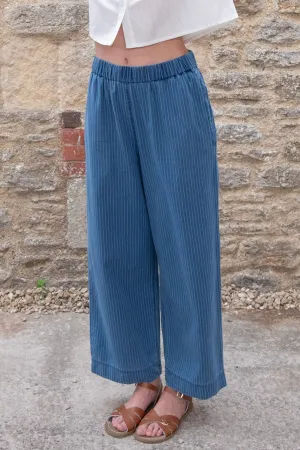 Bibico BS24WP002 Orla Denim Stripe Casual Trousers