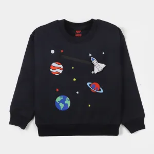 Boys Sweatshirt Galaxy - NAVY