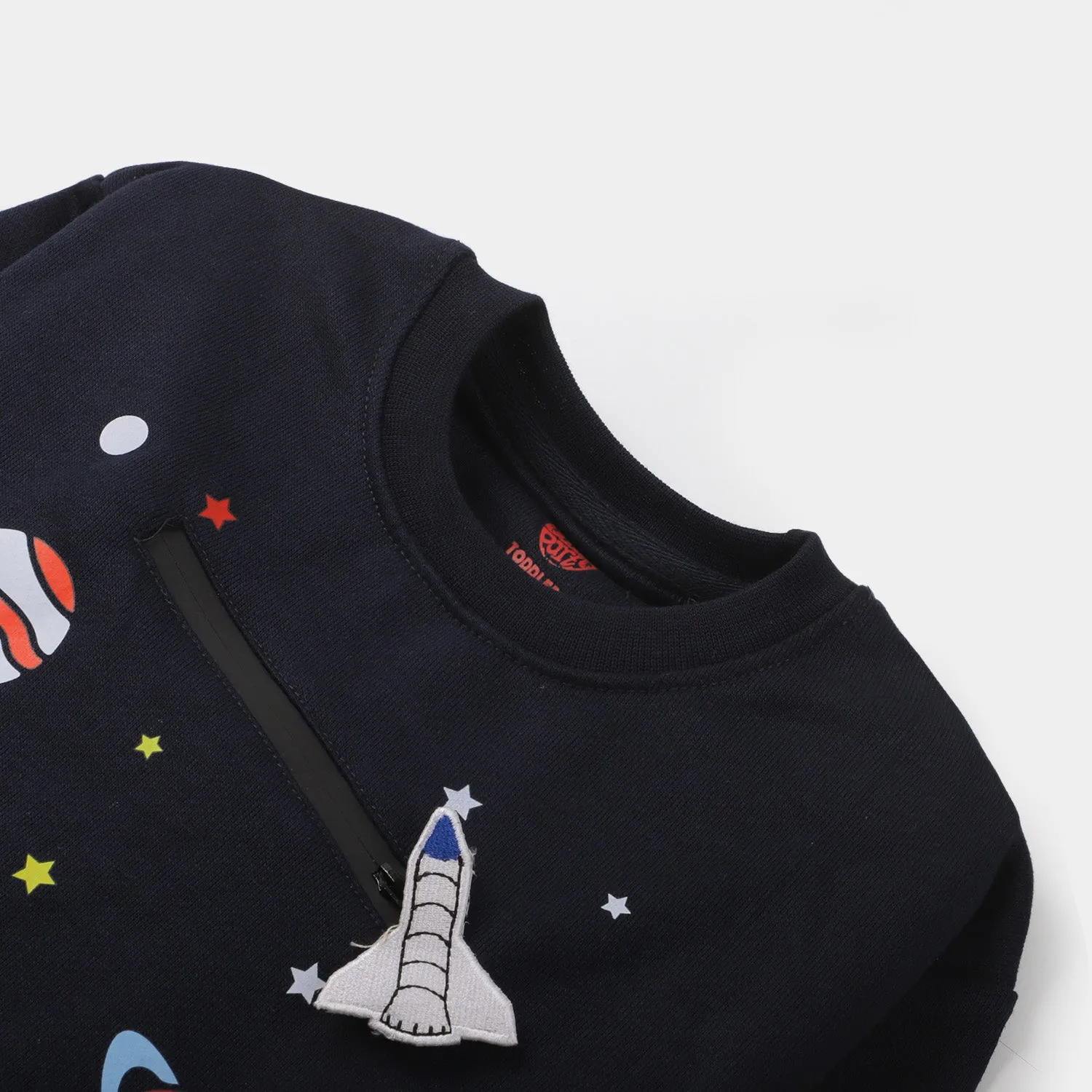 Boys Sweatshirt Galaxy - NAVY