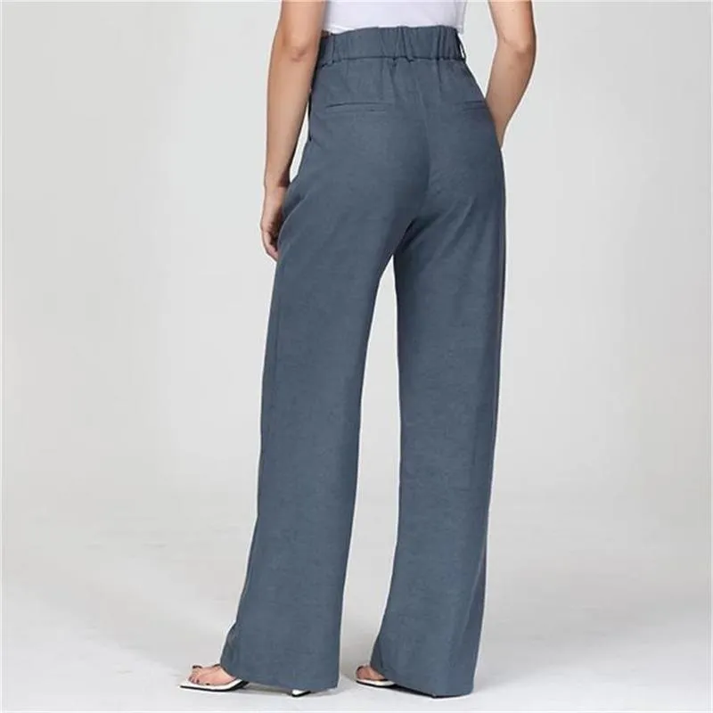 BUY 2 FREE SHIPPINGHigh Waist Tailored Wide Leg Pants