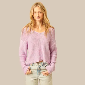 Cade Sweater (Wisteria)