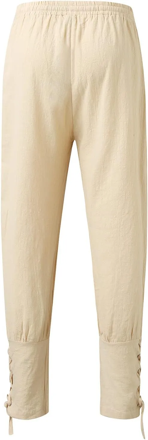 Cargo Pants for Men Work Jogger Pants with Pockets Men's Joggers Sweatpants Low Crotch Sweats Slim Fit Trousers Harem