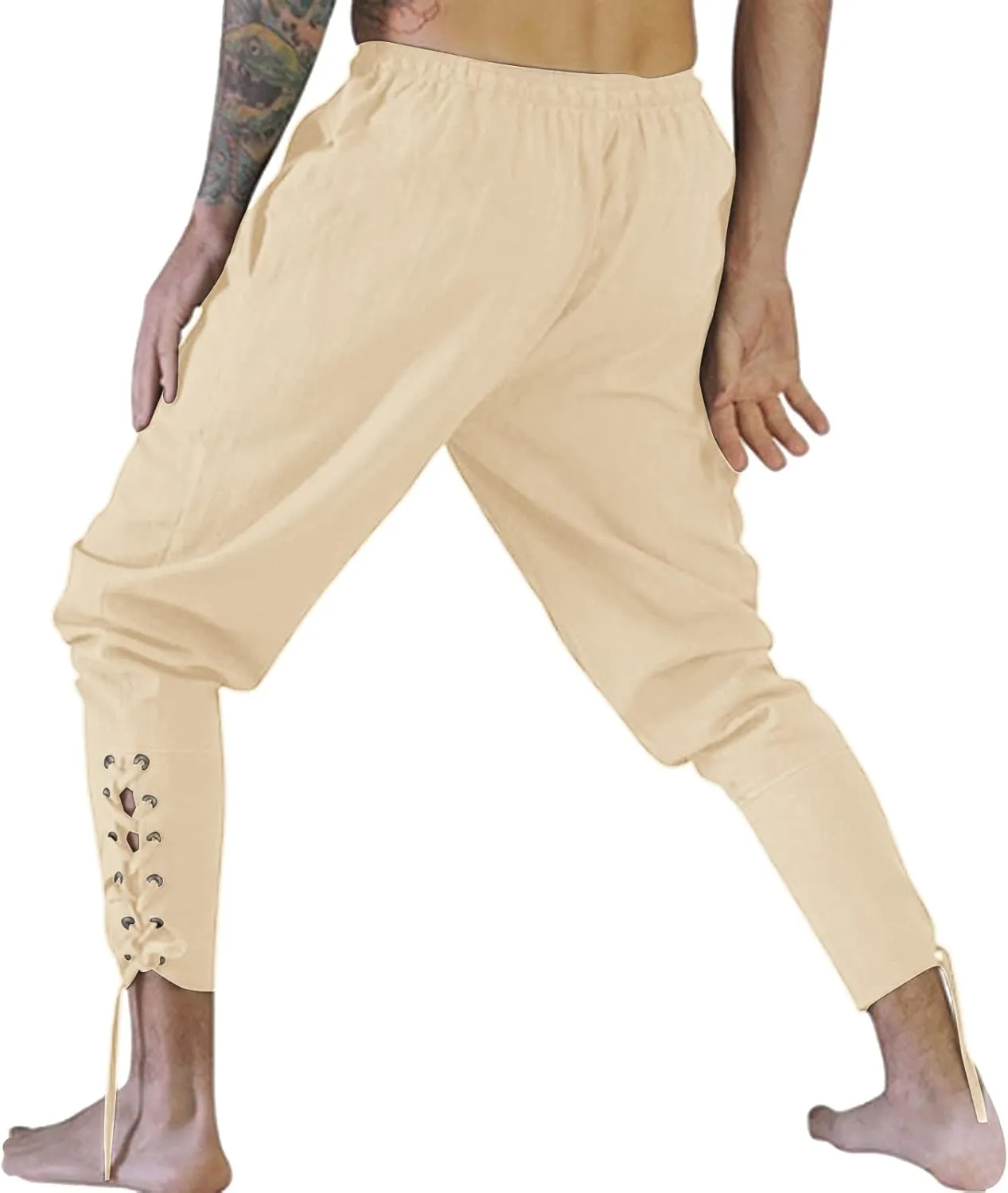 Cargo Pants for Men Work Jogger Pants with Pockets Men's Joggers Sweatpants Low Crotch Sweats Slim Fit Trousers Harem