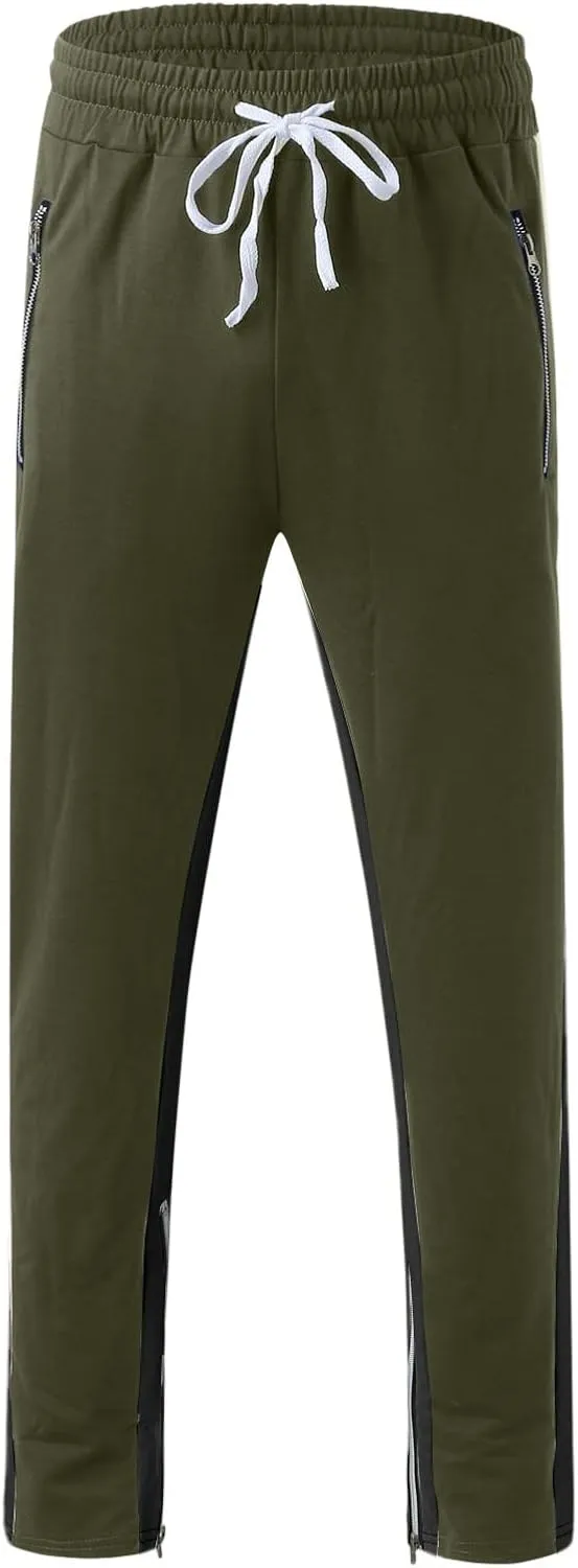 Cargo Pants for Men Work Pants Hip Hop Letter Printed Street Hip Hop Jogging Sweatpants Casual Elastic Waist Trousers