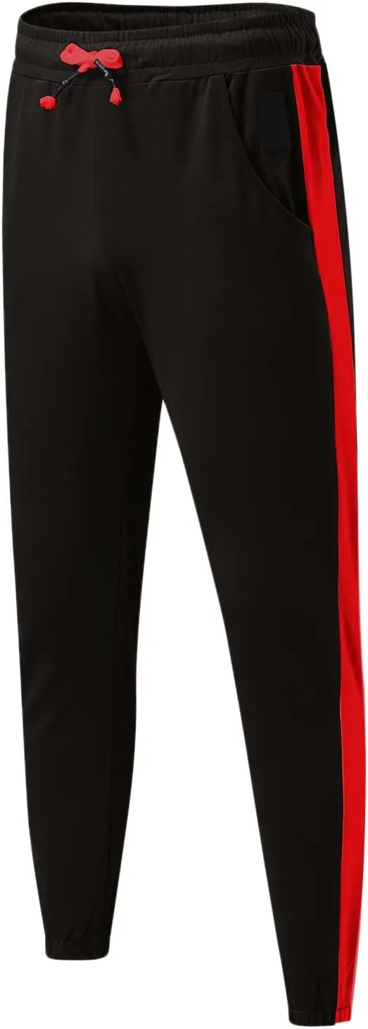 Cargo Trousers for Men Pants Drawstring Sports Trousers Men's Casual Cargo Pants Loose Fit Jogger Sweatpants Tactical
