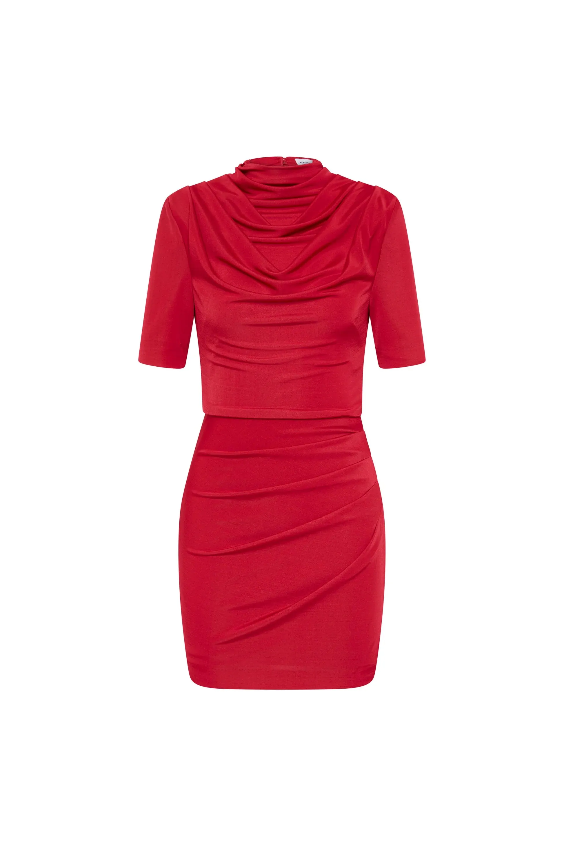 CARMINE MINI DRESS - RED