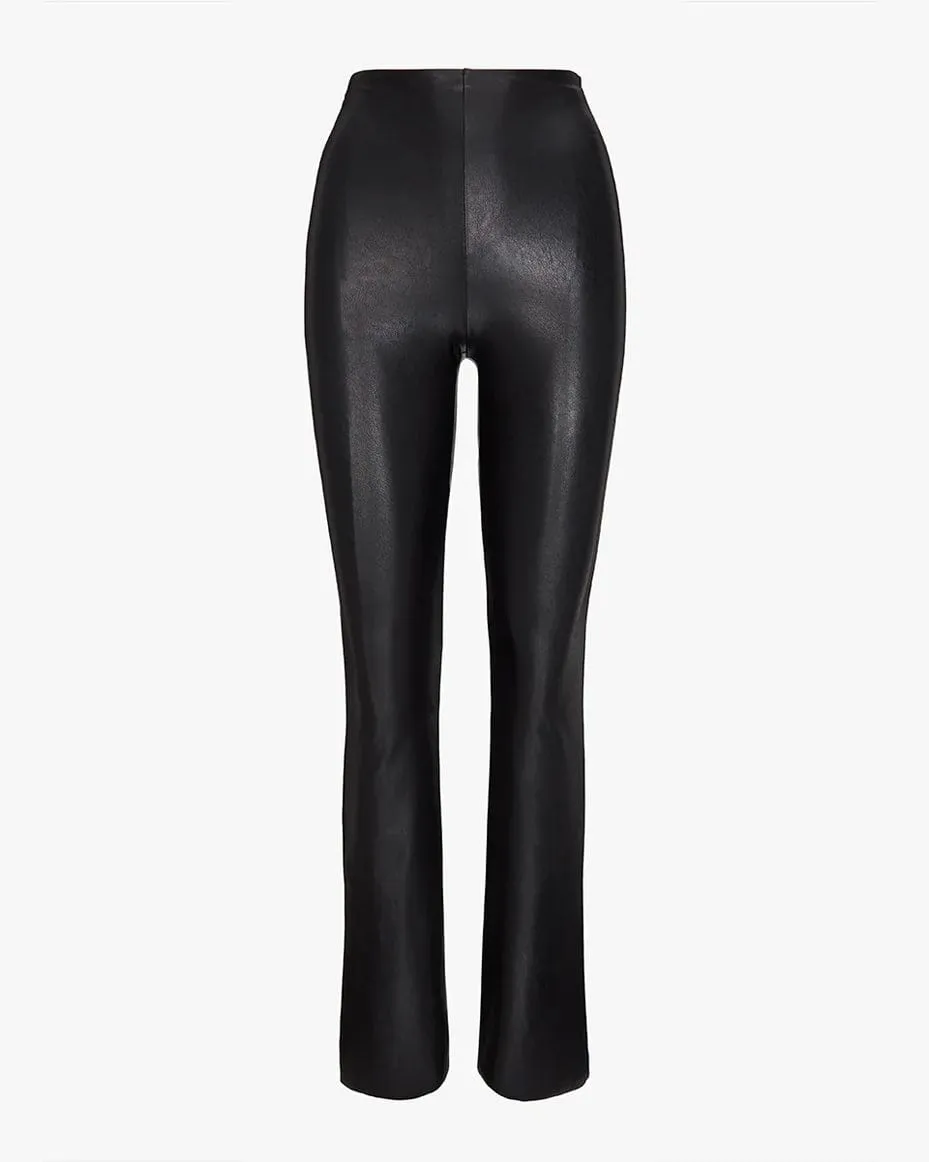 Commando Faux Leather Flared Legging