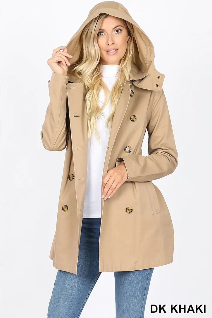 Curvy Straight Classic Trench for the Fall