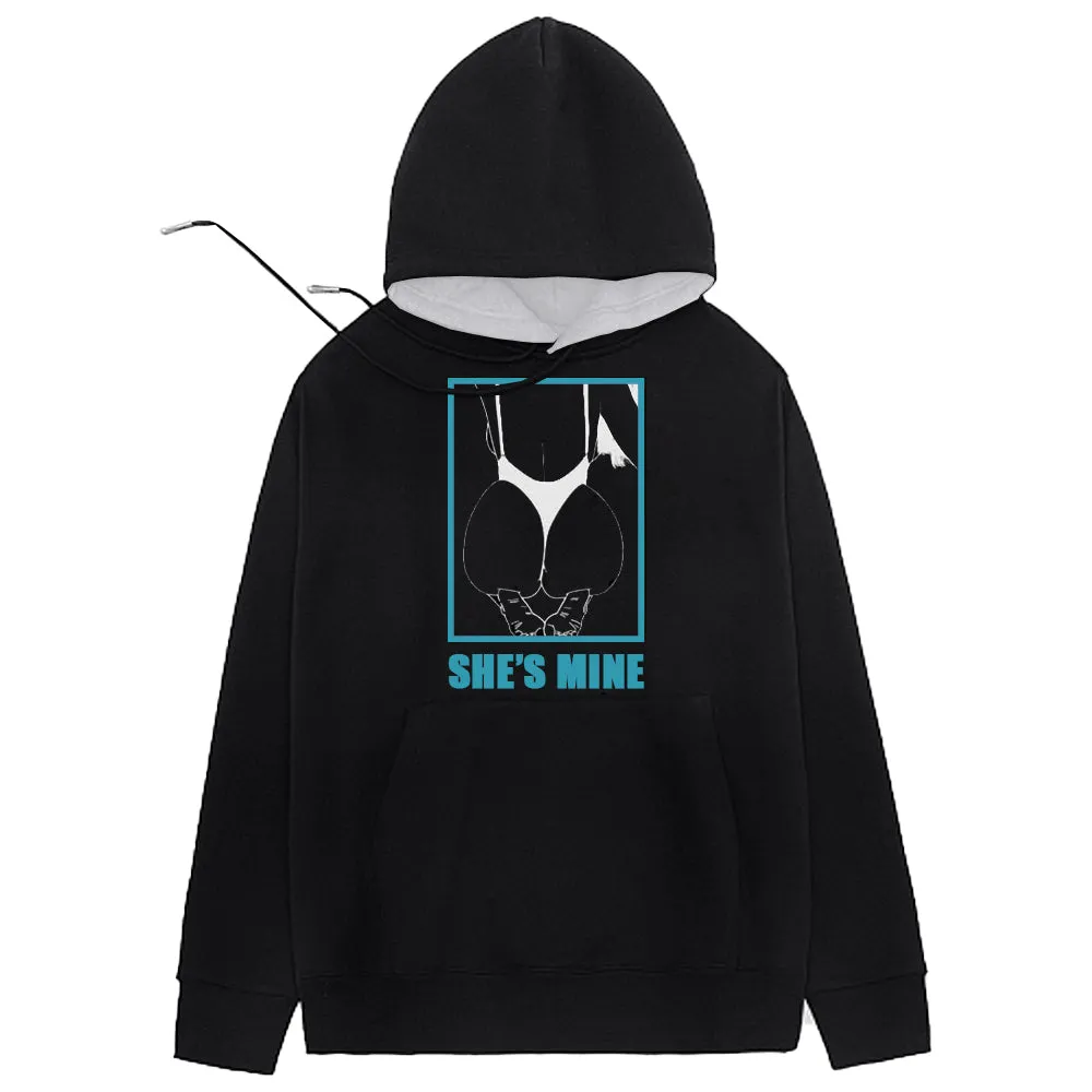 Custom Hoodie Upload Sexy Photos SHE'S MINE