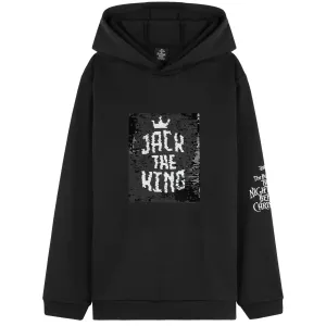 Disney Jack Skeleton Hoodie for Girls, Teens Warm Hooded Sweatshirt Long Sleeve