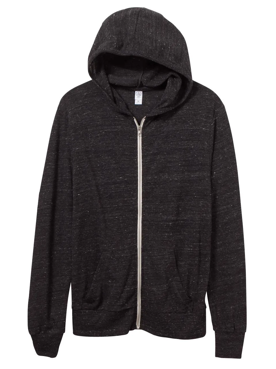 Eco-Jersey Zip Hoodie (Eco Black)