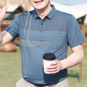 Fashionable and Age-reducing Summer T-shirt for Dear Fathers