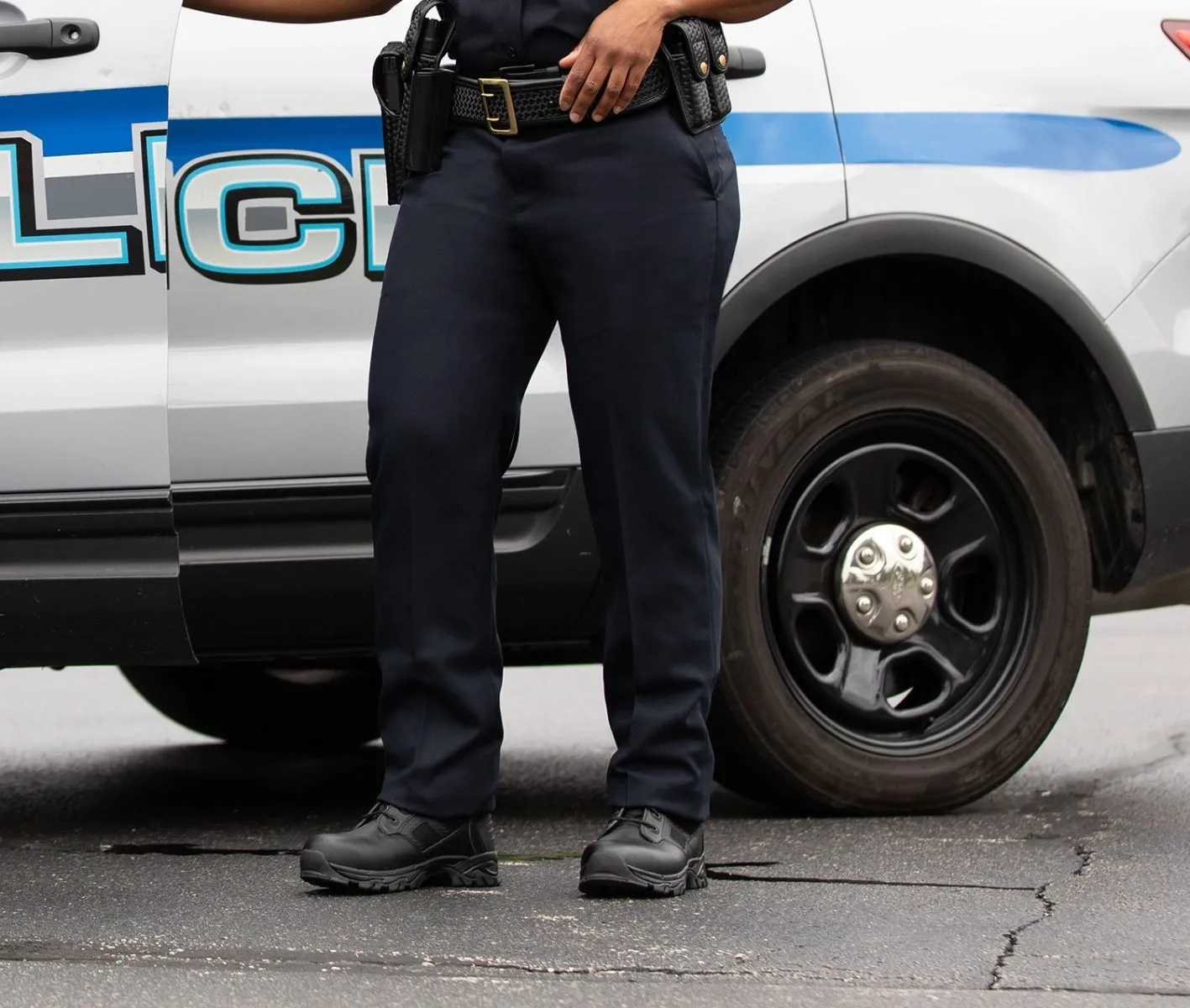 Groveport PD - Command 100% Polyester Serge Women's Pants - Navy