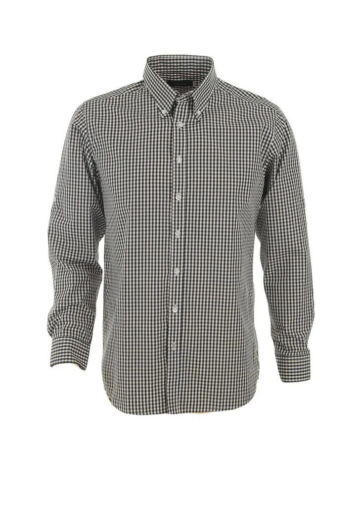 Identitee W44 Miller Mens Long Sleeve Check