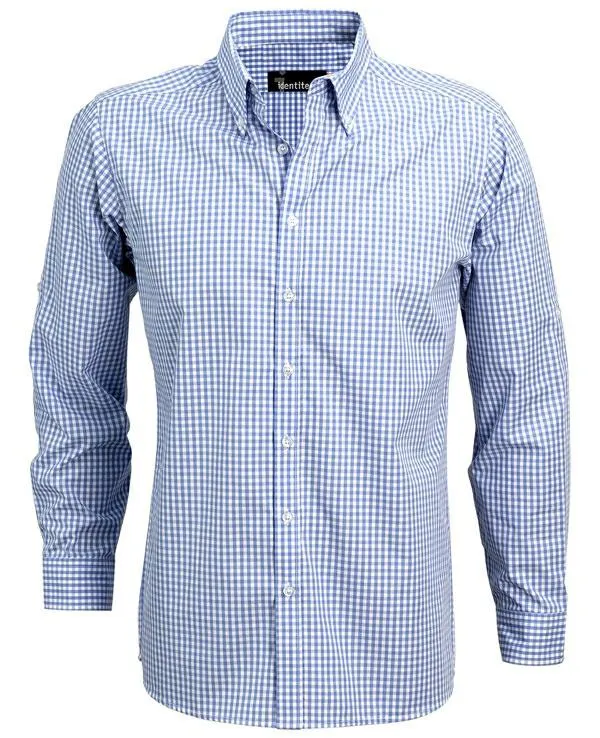 Identitee W44 Miller Mens Long Sleeve Check