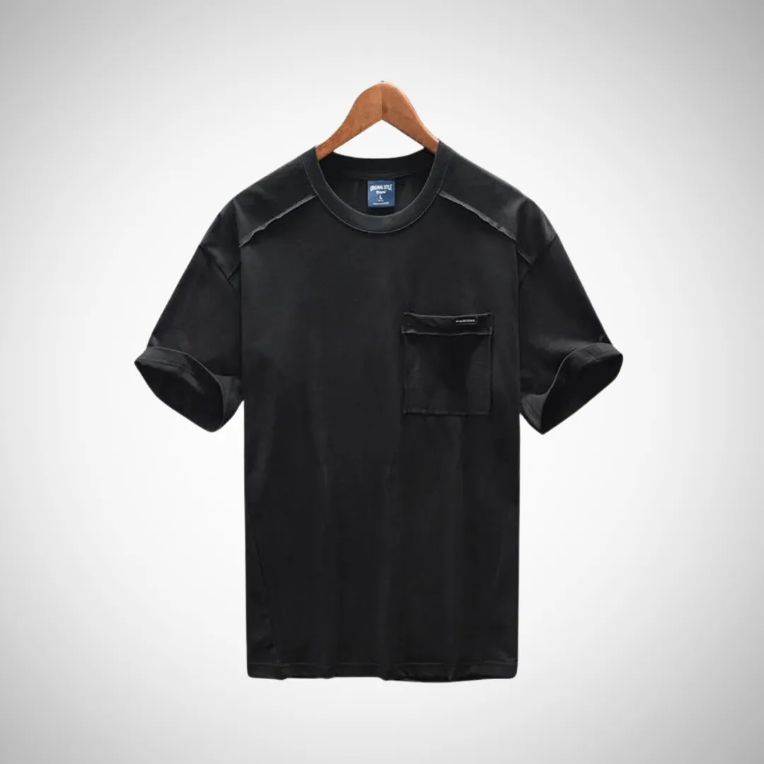 Jomarie Casual Slub Pocket T-Shirt