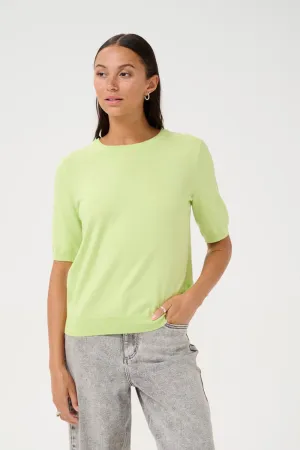 KAFFE KAlizza Pullover Sweater Lettuce Green