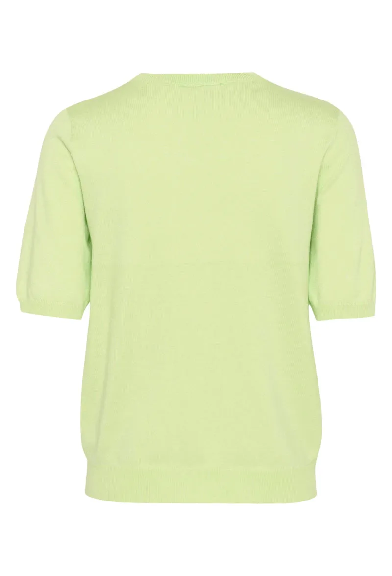 KAFFE KAlizza Pullover Sweater Lettuce Green