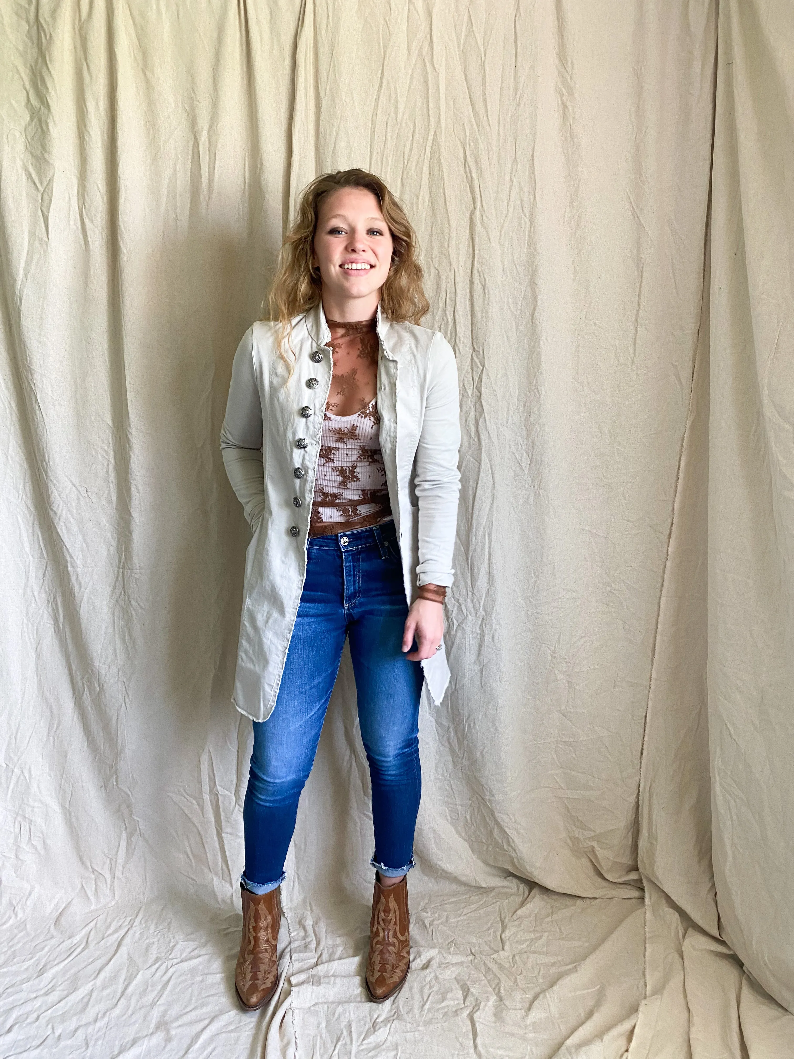 Lady Lux layering top [rust]