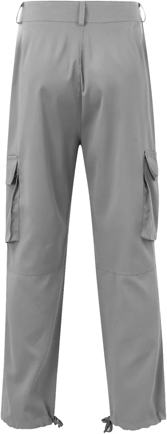 Mens Workout Cargo Sweatpants Loose Sports Trousers Work Pants with Pockets Men's Hiking Cargo Pants for Men Joggers
