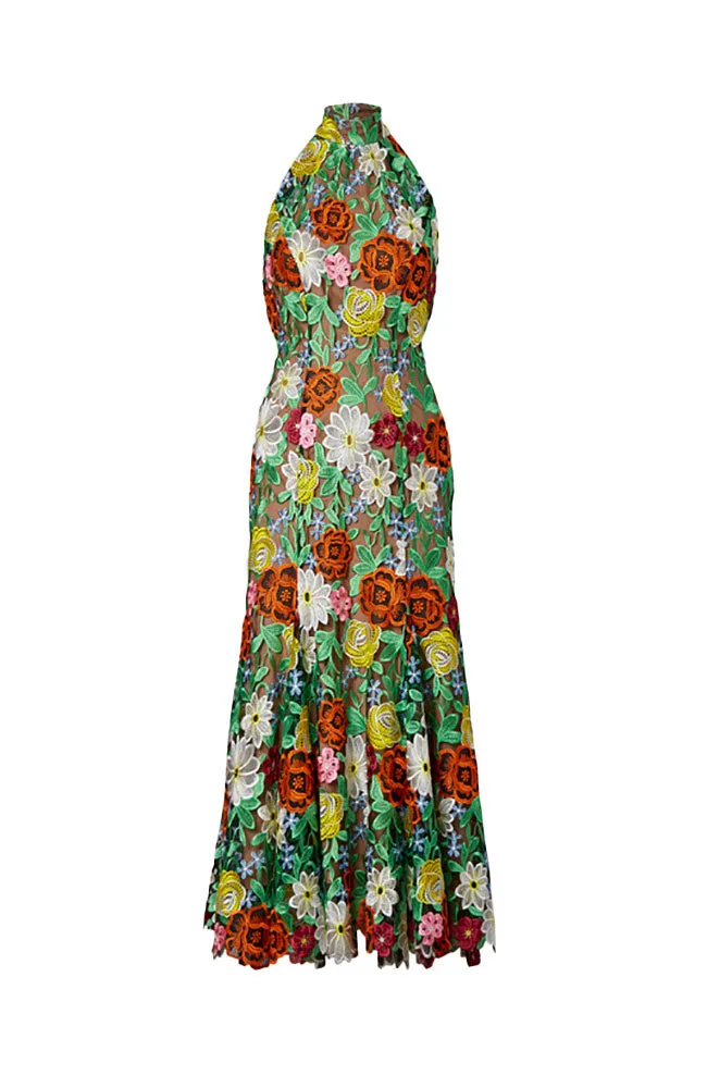 Penelope Embroidered Floral Dress