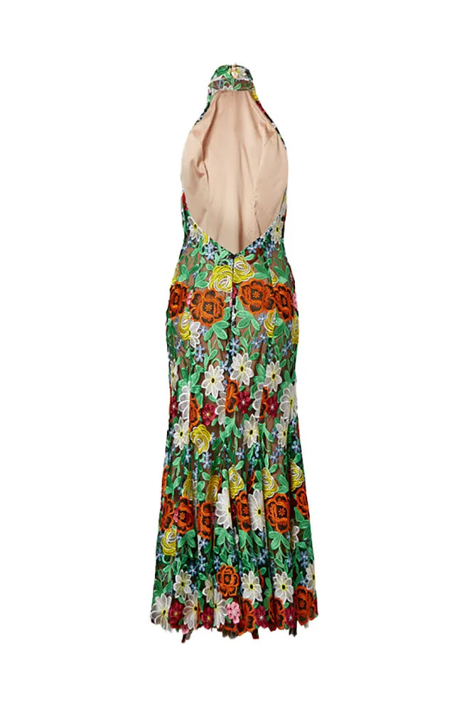 Penelope Embroidered Floral Dress