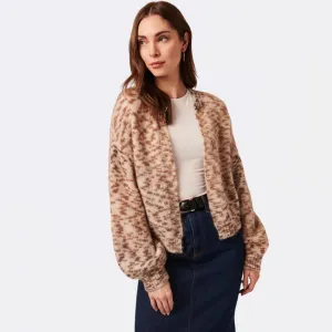 Piper Cardigan (Leopard Abstract)