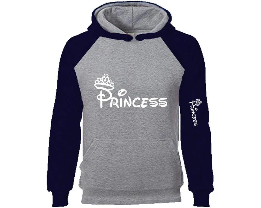 Princess Raglan Hoodie with Extra Design on Arm