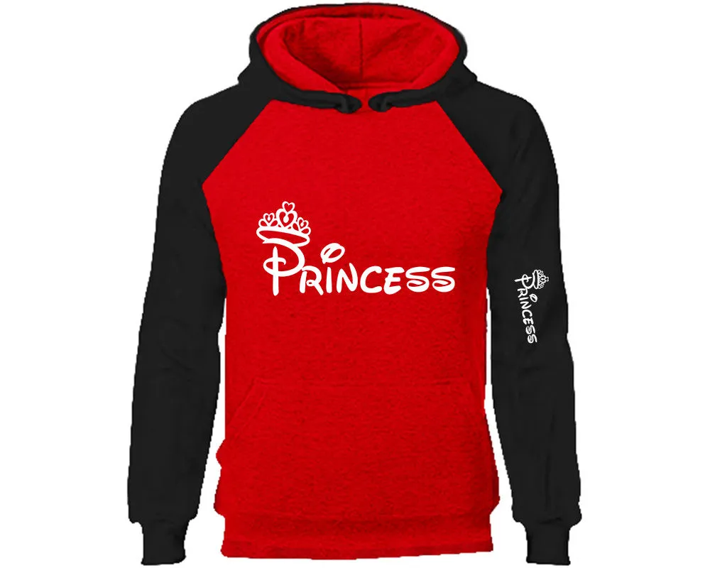 Princess Raglan Hoodie with Extra Design on Arm