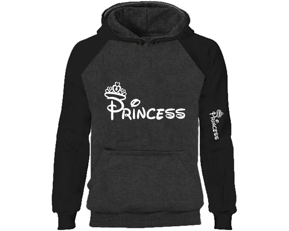 Princess Raglan Hoodie with Extra Design on Arm