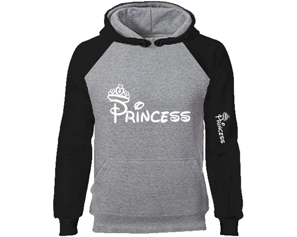 Princess Raglan Hoodie with Extra Design on Arm