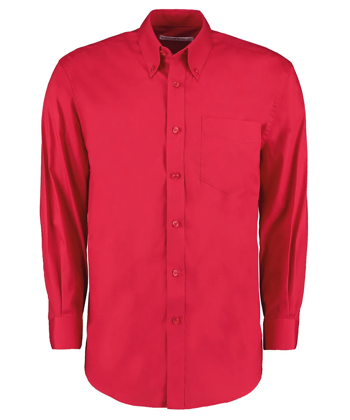 Red - Corporate Oxford shirt long-sleeved (classic fit)