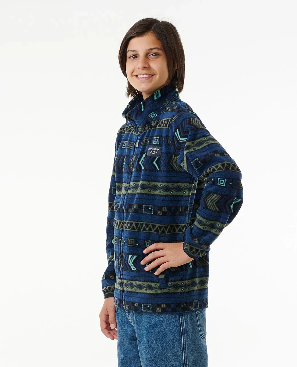 Rip Curl Kids Fun Times Polar Fleece - Washed Navy