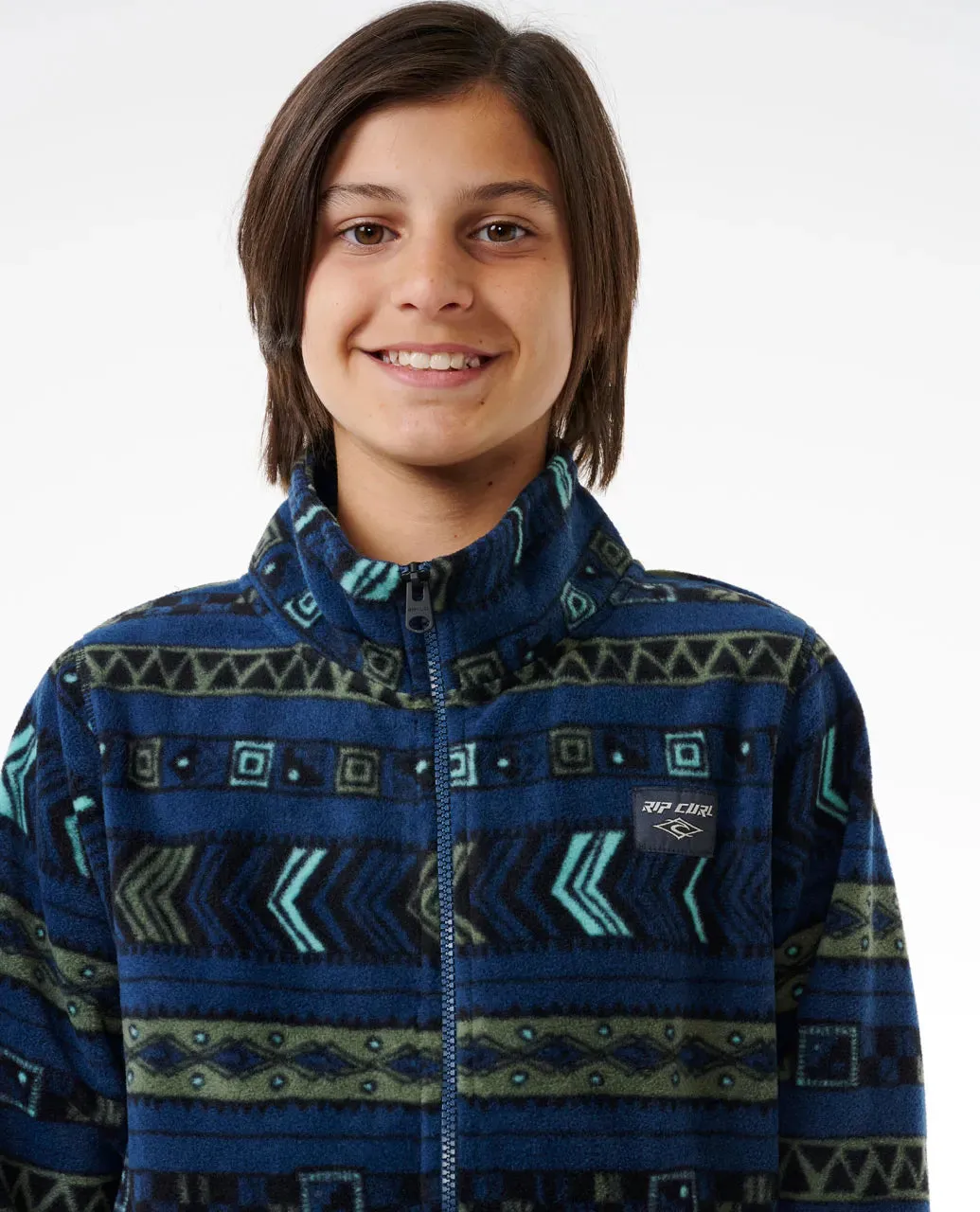 Rip Curl Kids Fun Times Polar Fleece - Washed Navy