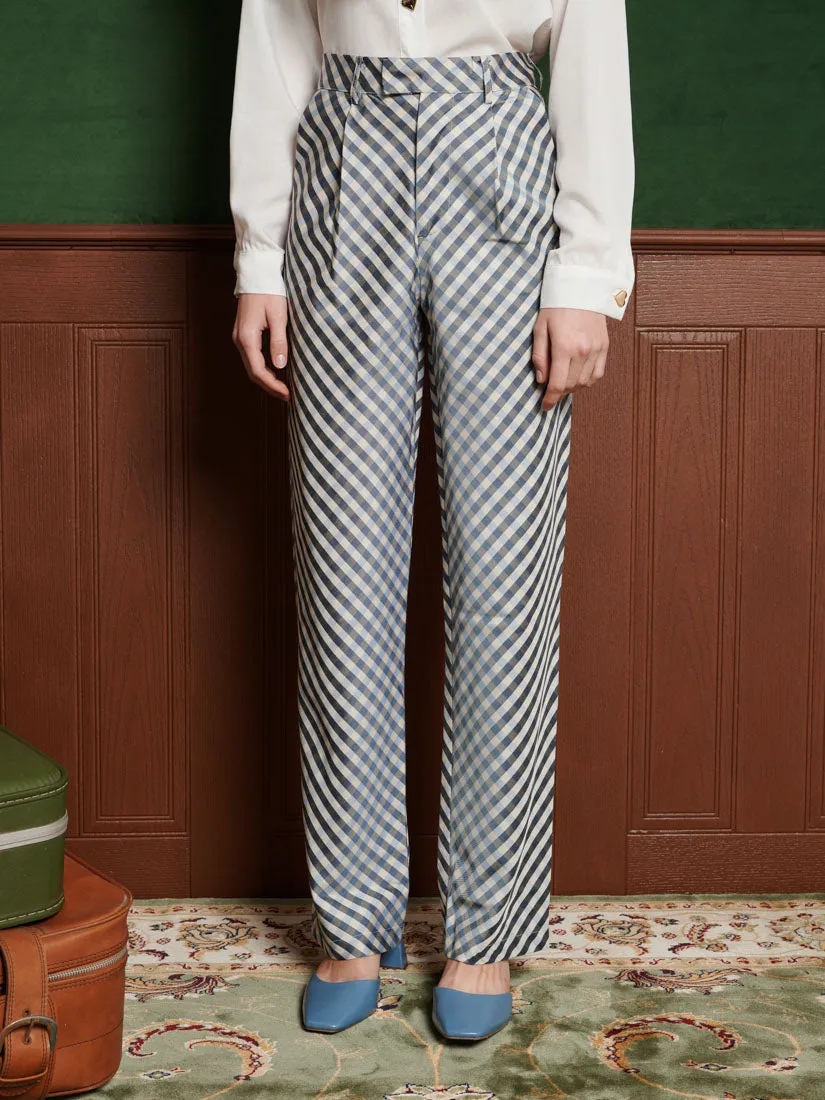 Rocco Gingham Trousers