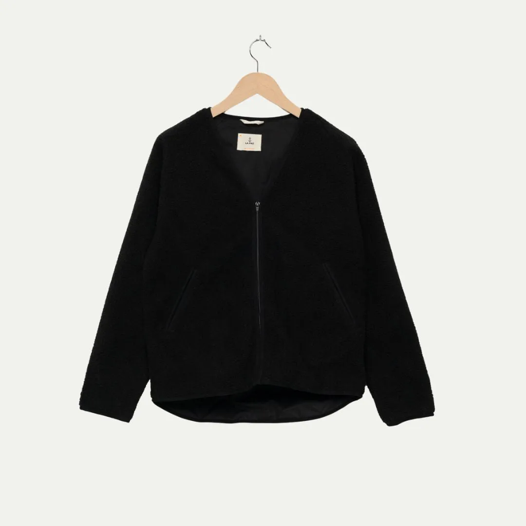 Rosas Down Sweater (Black)