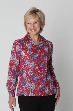 Ruby Floral Blouse
