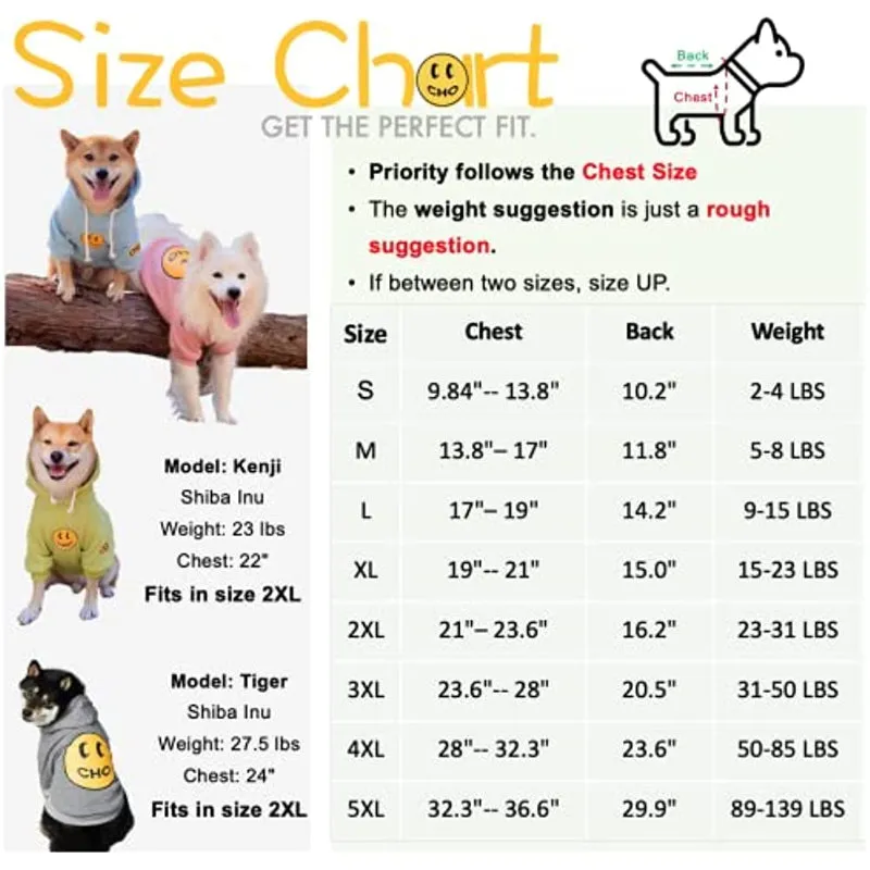 Smiley Dog Hoodie Stylish Dog Clothes Smiley Face Sweater Cotton Sweatshirt Fashion Outfit For Dogs Cats Puppy