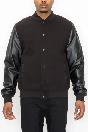 Varsity Jacket - Black
