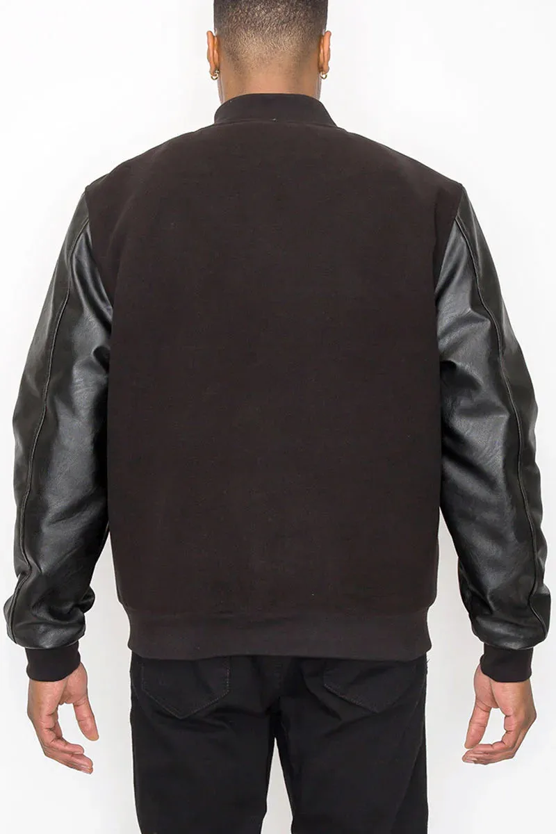 Varsity Jacket - Black