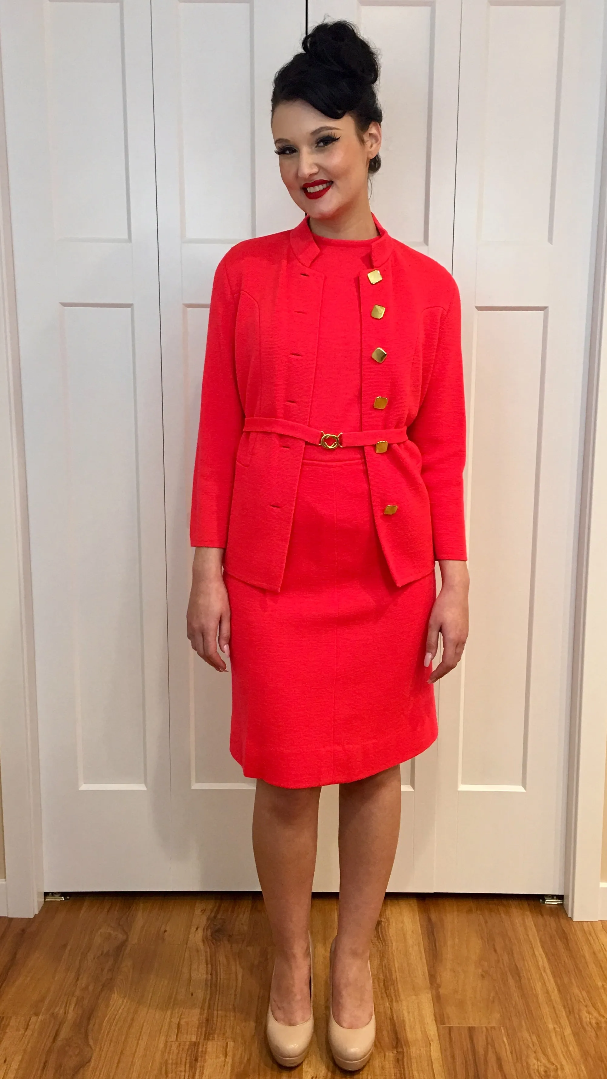 Vintage 1960's Sebastian Knit Suit Set