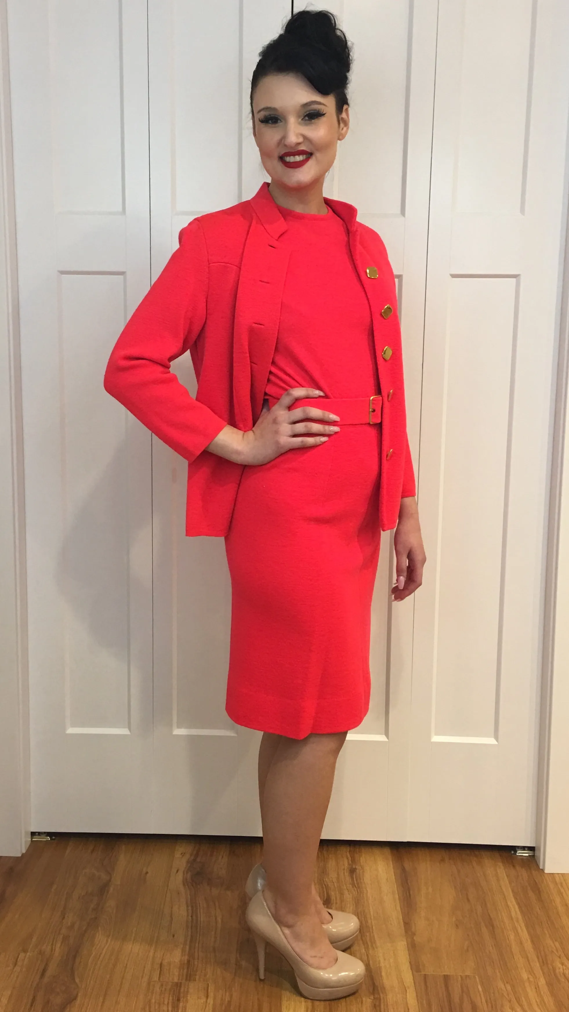 Vintage 1960's Sebastian Knit Suit Set