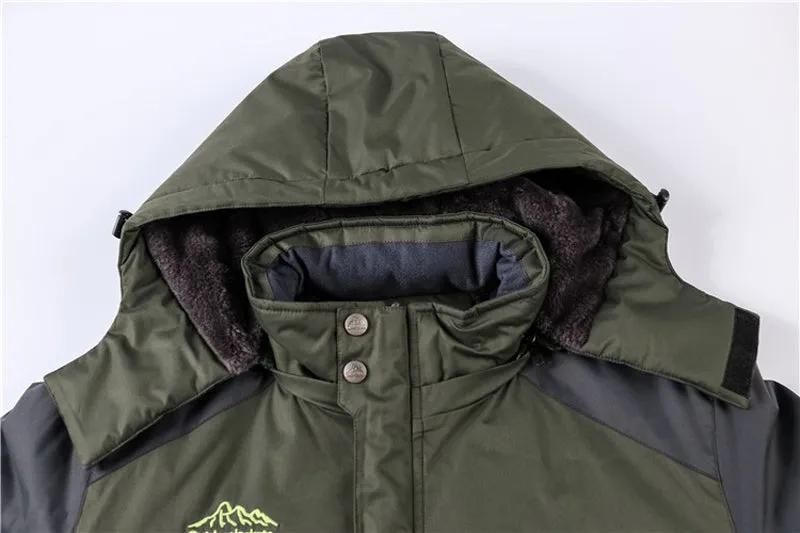 West Louis Alpine Thick Military Waterproof Warm Parka