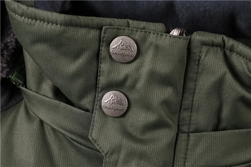West Louis Alpine Thick Military Waterproof Warm Parka